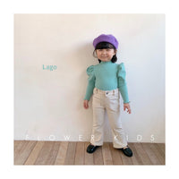 Load image into Gallery viewer, Baby Kid Girls Solid Color Love heart Tops Wholesale 22090241
