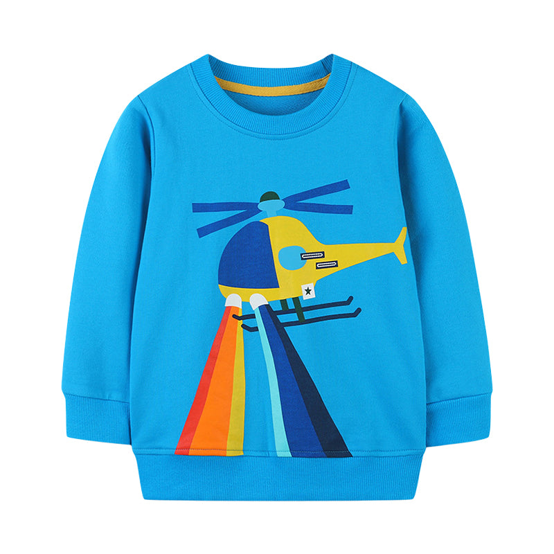Baby Kid Boys Print Hoodies Swearshirts Wholesale 220902415