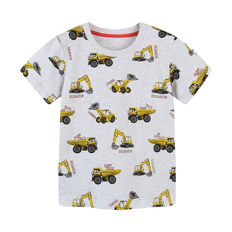 Baby Kid Boys Car T-Shirts Wholesale 22090253