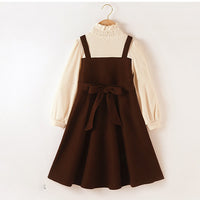 Load image into Gallery viewer, Kid Girls Color-blocking Dresses Wholesale 220902552
