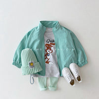 Load image into Gallery viewer, Baby Kid Unisex Solid Color Jackets Outwears Wholesale 22090258
