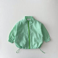 Load image into Gallery viewer, Baby Kid Unisex Checked Jackets Outwears Wholesale 22090260
