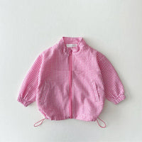 Load image into Gallery viewer, Baby Kid Unisex Checked Jackets Outwears Wholesale 22090260
