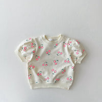 Load image into Gallery viewer, 2 Pieces Set Baby Kid Girls Fruit Print T-Shirts And Skirts Wholesale 22090263
