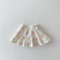 Load image into Gallery viewer, 2 Pieces Set Baby Kid Girls Fruit Print T-Shirts And Skirts Wholesale 22090263
