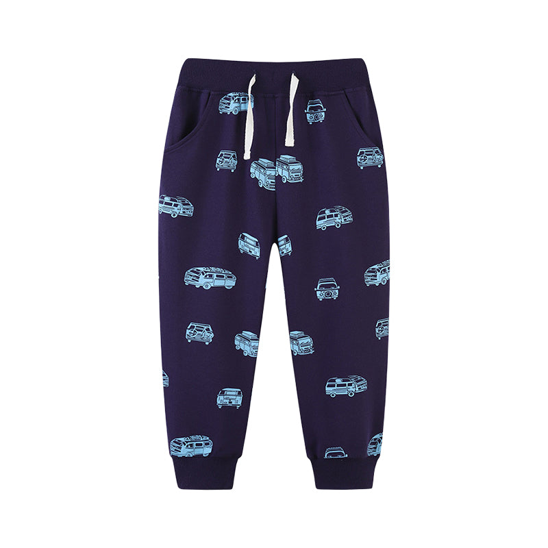 Baby Kid Boys Car Print Pants Wholesale 22090271