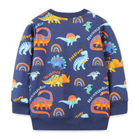 Load image into Gallery viewer, Baby Kid Boys Dinosaur Print Hoodies Swearshirts Wholesale 22090278
