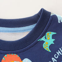 Load image into Gallery viewer, Baby Kid Boys Dinosaur Print Hoodies Swearshirts Wholesale 22090278
