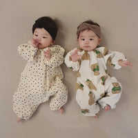 Load image into Gallery viewer, Baby Unisex Polka dots Cartoon Print Jumpsuits Wholesale 22090288
