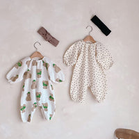 Load image into Gallery viewer, Baby Unisex Polka dots Cartoon Print Jumpsuits Wholesale 22090288
