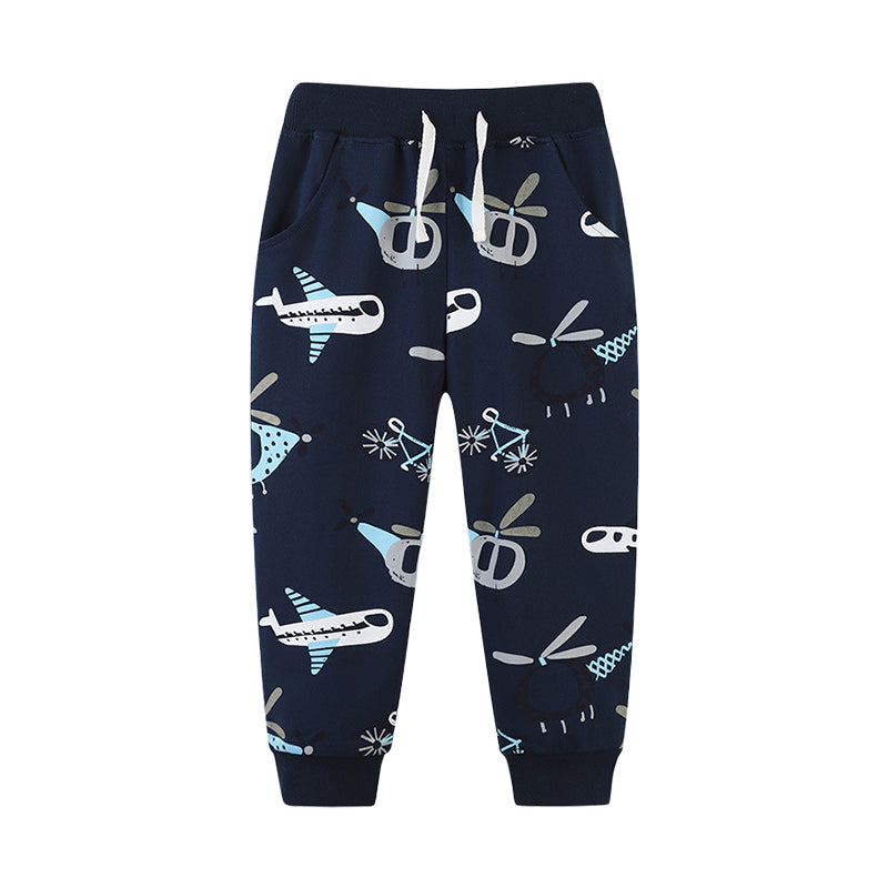 Baby Kid Boys Print Pants Wholesale 22090289