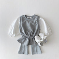 Load image into Gallery viewer, Baby Kid Girls Solid Color Pants Wholesale 22090290
