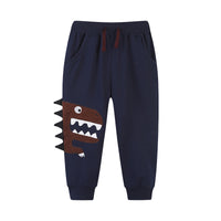 Load image into Gallery viewer, Baby Kid Boys Dinosaur Embroidered Sports Pants Wholesale 22090297
