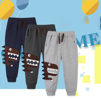 Load image into Gallery viewer, Baby Kid Boys Dinosaur Embroidered Sports Pants Wholesale 22090297
