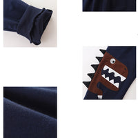 Load image into Gallery viewer, Baby Kid Boys Dinosaur Embroidered Sports Pants Wholesale 22090297
