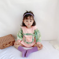 Load image into Gallery viewer, Baby Unisex Color-blocking Rompers Wholesale 22090604
