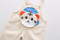 Load image into Gallery viewer, 2 Pieces Set Baby Kid Boys Striped Tops And Cartoon Jumpsuits Wholesale 220906108
