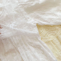 Load image into Gallery viewer, Baby Girls Solid Color Lace Rompers Wholesale 220906160
