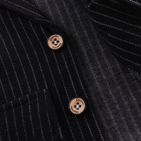 Load image into Gallery viewer, 4 Pieces Set Baby Kid Boys Dressy Solid Color Striped Bow Shirts Vests Waistcoats Blazers And Trousers Suits Wholesale 220906197
