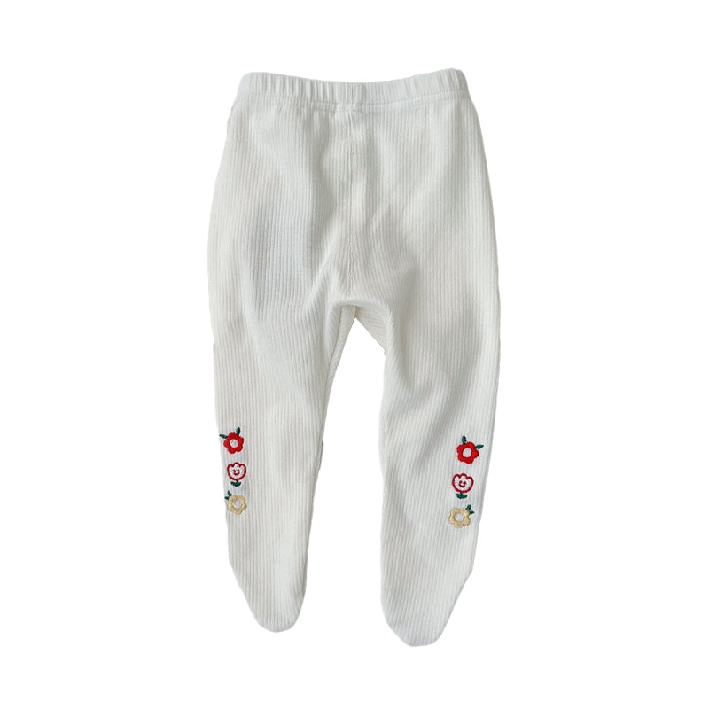 Baby Girls Solid Color Pants Leggings Wholesale 220906236