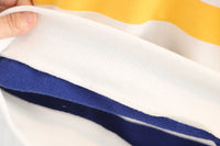 Load image into Gallery viewer, 3 Pieces Set Baby Kid Boys Striped Dinosaur Embroidered Tops And Pants And Bag Wholesale 220906290
