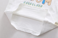 Load image into Gallery viewer, 3 Pieces Set Baby Kid Unisex Letters Print Tops Polka dots Cartoon Jackets Outwears And Solid Color Pants Wholesale 220906321
