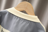 Load image into Gallery viewer, 2 Pieces Set Baby Kid Boys Letters Color-blocking Jackets Outwears And Pants Wholesale 220906330
