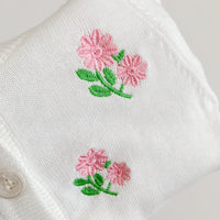 Load image into Gallery viewer, Baby Kid Unisex Flower Embroidered Cardigan Wholesale 220906347
