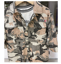 Load image into Gallery viewer, Baby Kid Boys Camo Jumpsuits Wholesale 220906413
