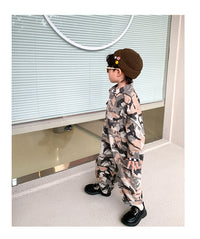 Load image into Gallery viewer, Baby Kid Boys Camo Jumpsuits Wholesale 220906413
