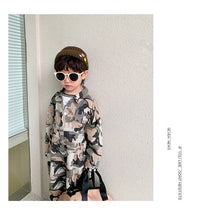 Load image into Gallery viewer, Baby Kid Boys Camo Jumpsuits Wholesale 220906413
