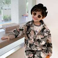 Load image into Gallery viewer, Baby Kid Boys Camo Jumpsuits Wholesale 220906413
