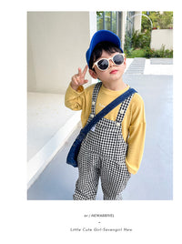 Load image into Gallery viewer, Baby Kid Boys Checked Jumpsuits Wholesale 220906468
