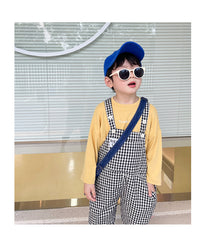 Load image into Gallery viewer, Baby Kid Boys Checked Jumpsuits Wholesale 220906468
