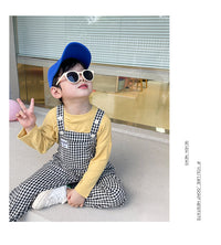 Load image into Gallery viewer, Baby Kid Boys Checked Jumpsuits Wholesale 220906468
