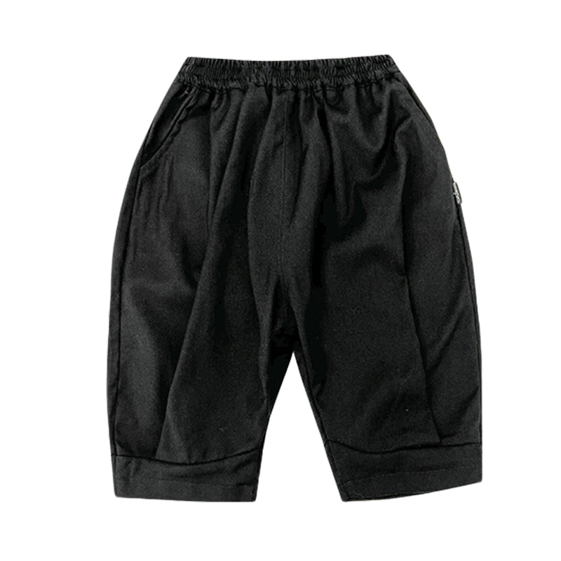 Baby Kid Boys Solid Color Pants Wholesale 220906558