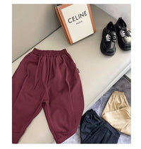 Load image into Gallery viewer, Baby Kid Boys Solid Color Pants Wholesale 220906558
