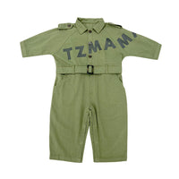 Load image into Gallery viewer, Baby Kid Unisex Letters Ribbon Jumpsuits Wholesale 220906561
