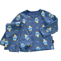 Load image into Gallery viewer, 2 Pieces Set Baby Kid Unisex Letters Flower Dinosaur Animals Cartoon Print Tops And Pants Wholesale 220906566
