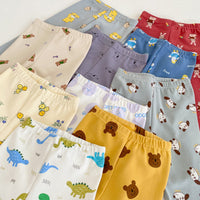 Load image into Gallery viewer, 2 Pieces Set Baby Kid Unisex Letters Flower Dinosaur Animals Cartoon Print Tops And Pants Wholesale 220906566
