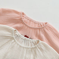 Load image into Gallery viewer, Baby Kid Girls Flower Animals Embroidered Rompers Wholesale 22090658
