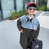 Load image into Gallery viewer, Baby Kid Boys Solid Color Jumpsuits And Letters Tops Wholesale 220906592
