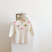Load image into Gallery viewer, Baby Girls Crochet Rompers Wholesale 220906609
