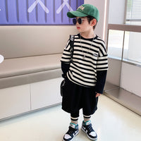 Load image into Gallery viewer, Baby Kid Boys Solid Color Pants Wholesale 220906654
