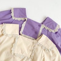 Load image into Gallery viewer, 2 Pieces Set Baby Girls Solid Color Rompers And Hats Wholesale 220906668
