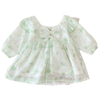 Load image into Gallery viewer, Baby Girls Flower Print Rompers And Dresses Wholesale 22090669

