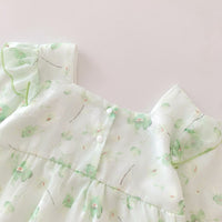 Load image into Gallery viewer, Baby Girls Flower Print Rompers And Dresses Wholesale 22090669
