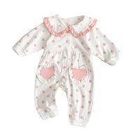 Load image into Gallery viewer, Baby Girls Polka dots Jumpsuits Wholesale 220906693
