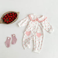 Load image into Gallery viewer, Baby Girls Polka dots Jumpsuits Wholesale 220906693
