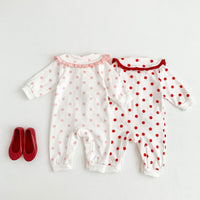 Load image into Gallery viewer, Baby Girls Polka dots Jumpsuits Wholesale 220906693
